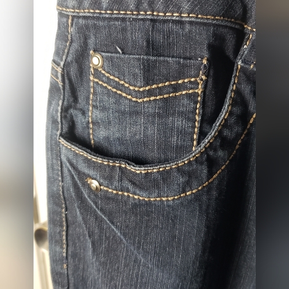 Women's French Cuff SIZE 12 Boot Leg Jeans - Picture 4 of 5